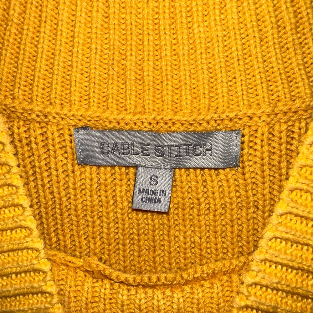 Cable Stitch Sweater - image 3